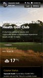 Mobile Screenshot of haywardsheathgolfclub.co.uk