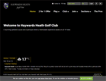 Tablet Screenshot of haywardsheathgolfclub.co.uk